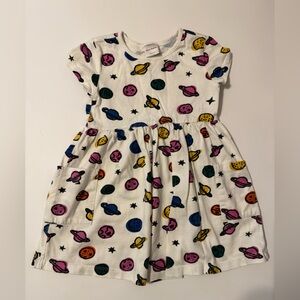 Hanna Anderson-Colorful Planet Print Dress